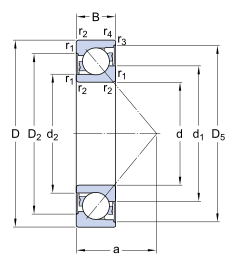 7204BE-2RZP SKF