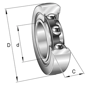 LR204-2RSR INA