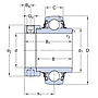 YEL208-108-2F SKF