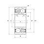 3216A-2RS-TNG AB-BEARINGS